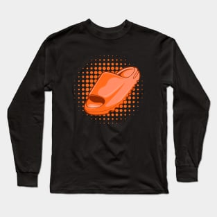 Slide Enflame Clog Shoes Long Sleeve T-Shirt